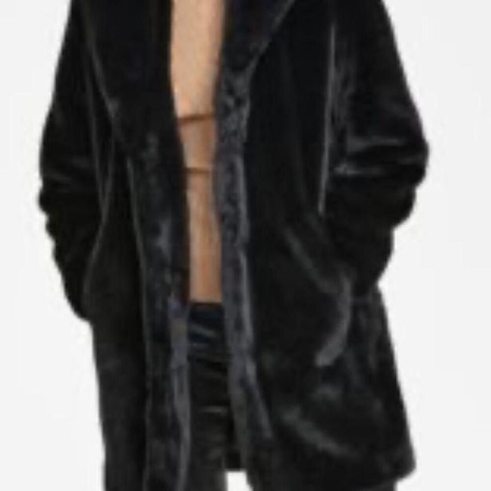 Rave Women's Black and Grey Coat‎ - Picture 3 of 8